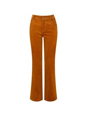 Вельветовые брюки-клеш Joe Browns желтые