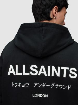 Μπλούζα Allsaints μαύρο