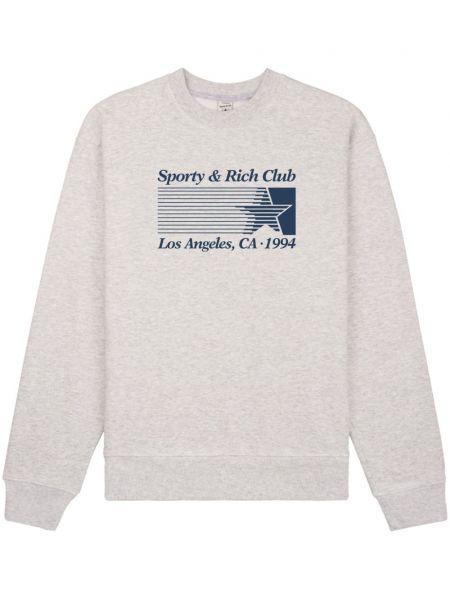 Sweatshirt mit print Sporty & Rich