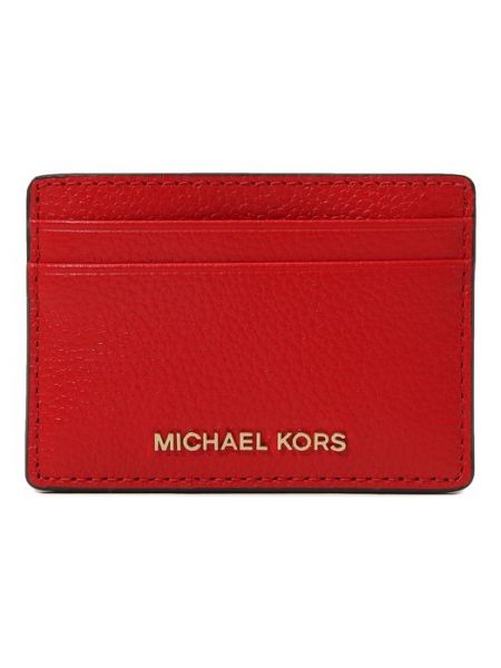 Красный кожаный кошелек Michael Michael Kors