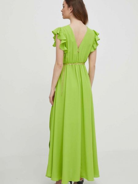 Dlouhé šaty Artigli zelené