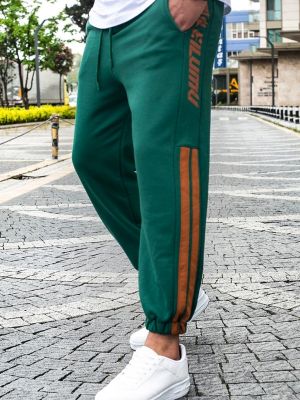 Pantaloni sport Madmext verde