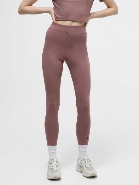 Фіолетові бавовняні спортивні штани Nike