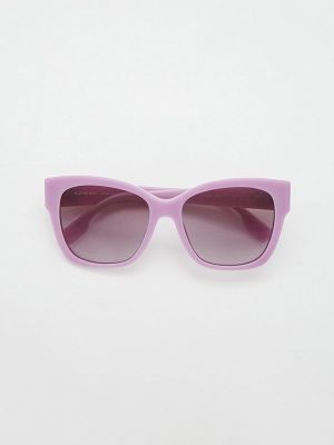 Солнцезащитные очки Burberry, фиолетовый