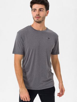 T-shirt sportive in maglia Morotai grigio