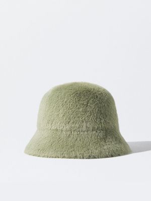 Однотонная шапка с мехом Parfois