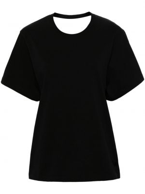 Памучна тениска Iro черно