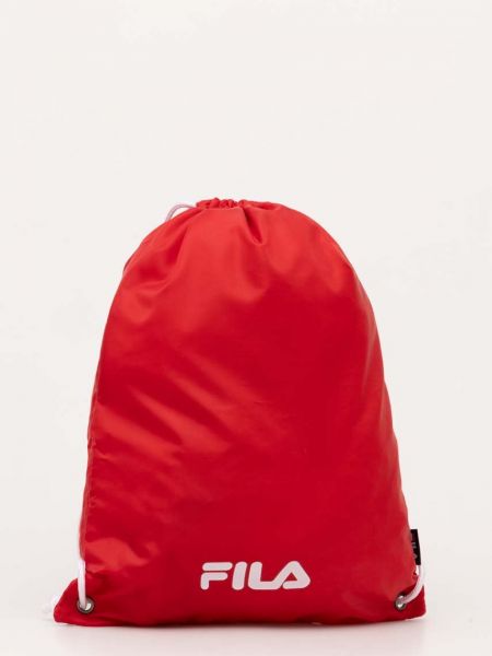 Plecak z nadrukiem Fila czerwony