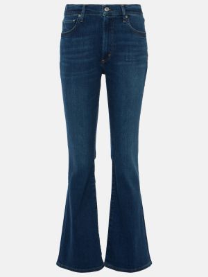 Jeans bootcut taille haute large Citizens Of Humanity bleu