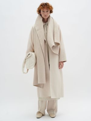 Пальто с поясом с шалевым воротником Inwear