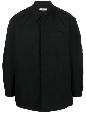 Pikowana koszula dwustronna Amomento czarna