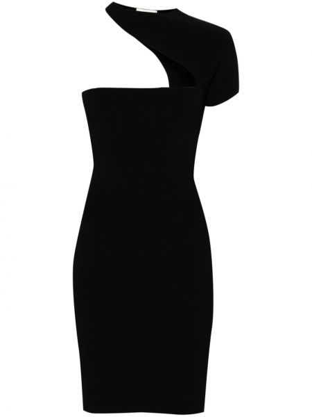 Asimetrična koktel haljina Isabel Marant crna