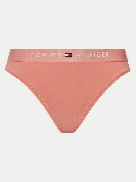 Pantaloni culotte Tommy Hilfiger rosa