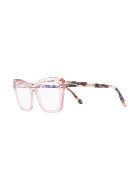 Okulary korekcyjne Tom Ford Eyewear różowe
