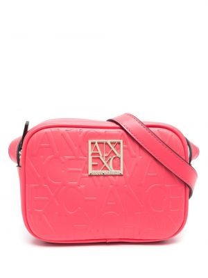 Чанта през рамо Armani Exchange розово