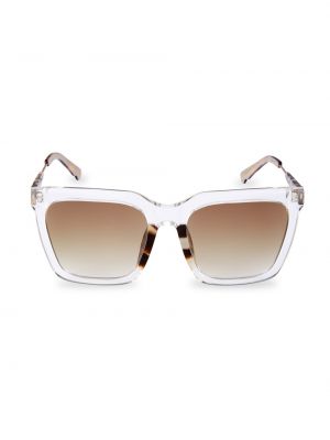 Большие солнцезащитные очки Lively 55 мм Coco and Breezy, кремовый
