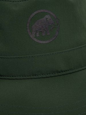 Шляпа Mammut зеленая