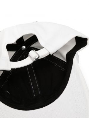 Bavlněná kšiltovka Ami Paris bílá