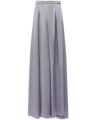 Шелковая юбка Giorgio Armani, синяя