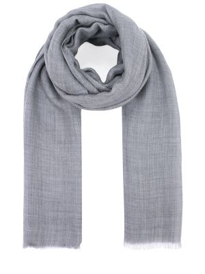 Кашемировый шарф Piacenza серый