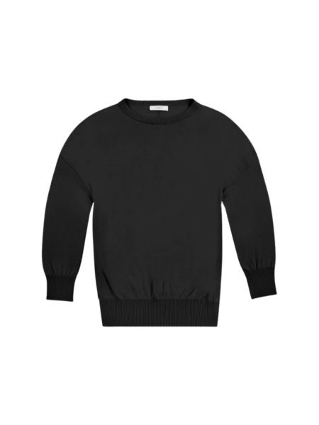 Sweatshirt mit rundem ausschnitt Zanone schwarz
