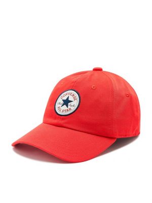 Cappello con visiera Converse rosso