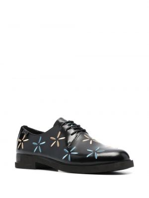 Gėlėtos oksfordo batai Camper juoda