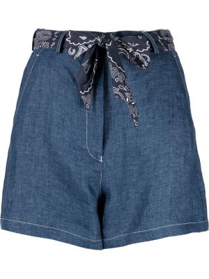 Jeans-shorts Emporio Armani blå