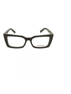 Przezroczyste okulary korekcyjne Saint Laurent czarne