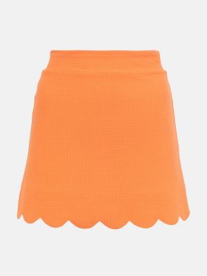 Φούστα mini Marysia πορτοκαλί