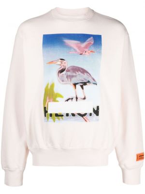 Пуловер с принт Heron Preston