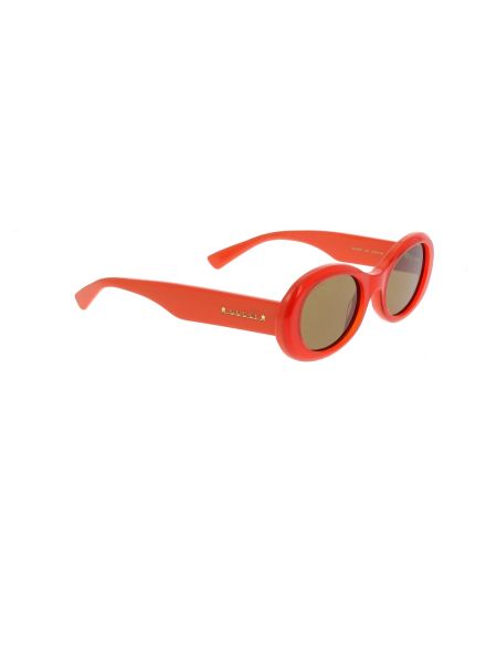 Okulary przeciwsłoneczne Gucci czerwone