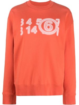 Sweatshirt Mm6 Maison Margiela orange