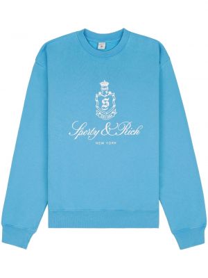 Sweatshirt Sporty & Rich blå