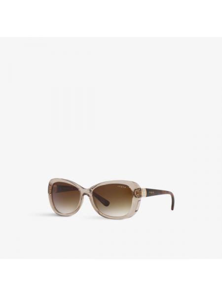 Нейлоновые очки солнцезащитные Vogue коричневые