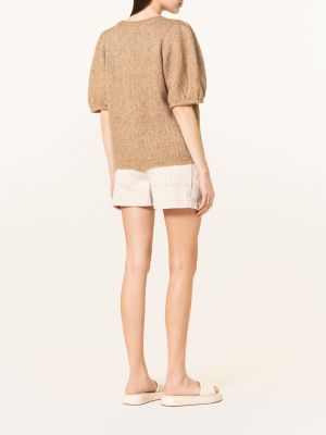 Sweter z alpaki z krótkim rękawem Skall Studio