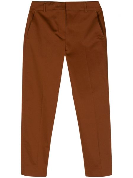 Pantalon slim Max Mara marron