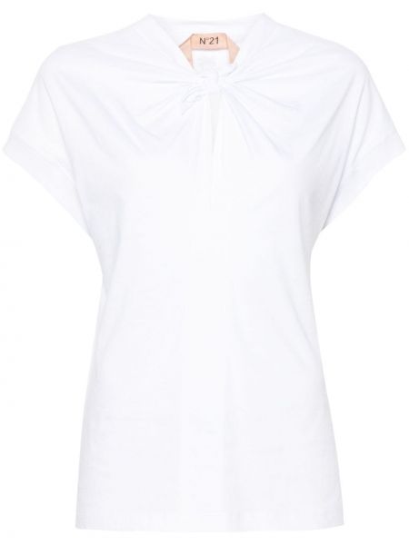 T-shirt en coton Nº21 blanc