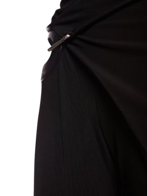 Laza szabású jersey nadrág Tom Ford fekete