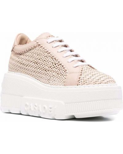 Chunky sneaker Casadei pink