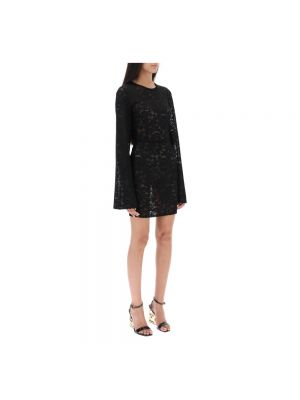 Mini vestido elegante Dolce & Gabbana negro