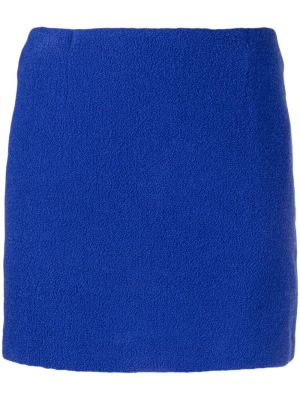 Fleecové mini sukně Tagliatore modré