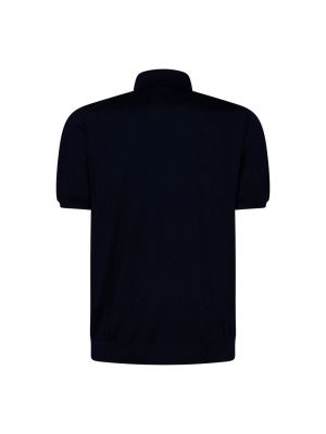 Camisa con botones Kiton azul
