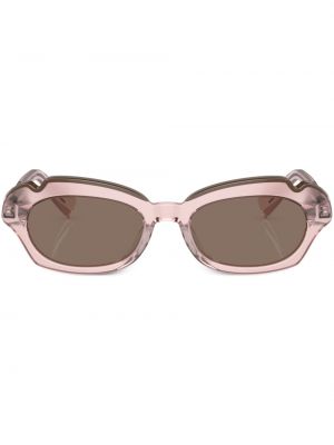 Prozirne sunčane naočale Alain Mikli ružičasta
