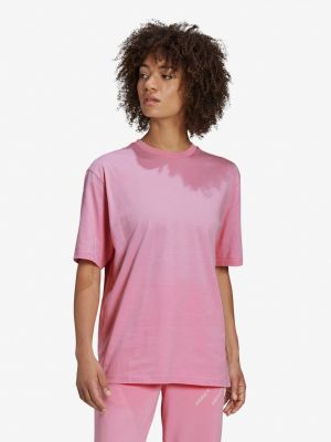 Oversized tričko Adidas ružová