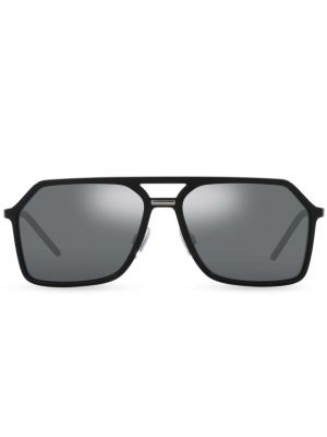 Okulary przeciwsłoneczne oversize Dolce & Gabbana Eyewear czarne