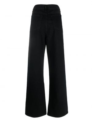 Low waist jeans ausgestellt 3x1 schwarz