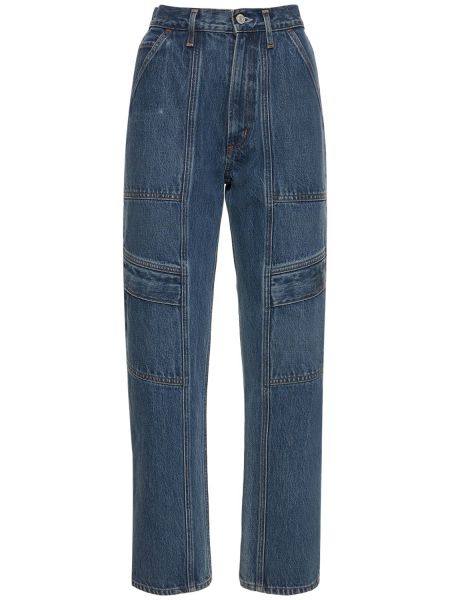 Cargo jeans Agolde blå