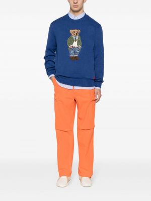 Cargo kalhoty Polo Ralph Lauren oranžové