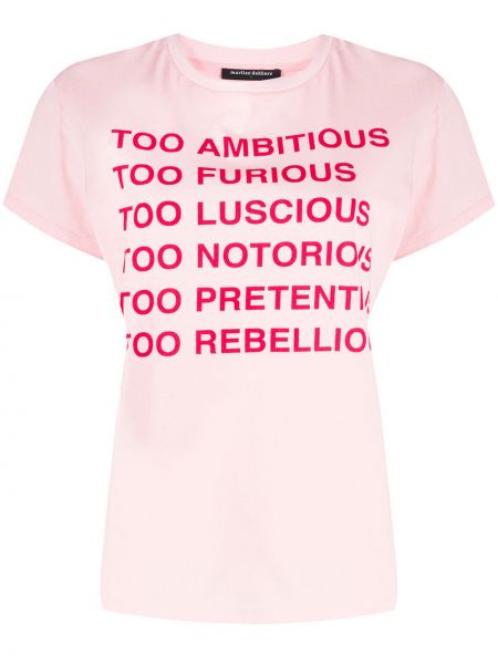 Camiseta Marlies Dekkers rosa